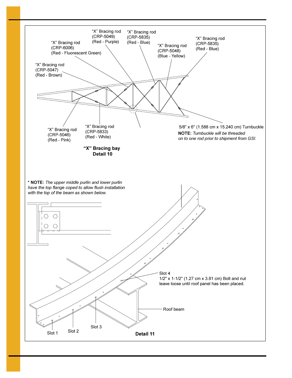 75' roof assembly instructions | Grain Systems Special Roofs PNEG-RE75-H User Manual | Page 16 / 26