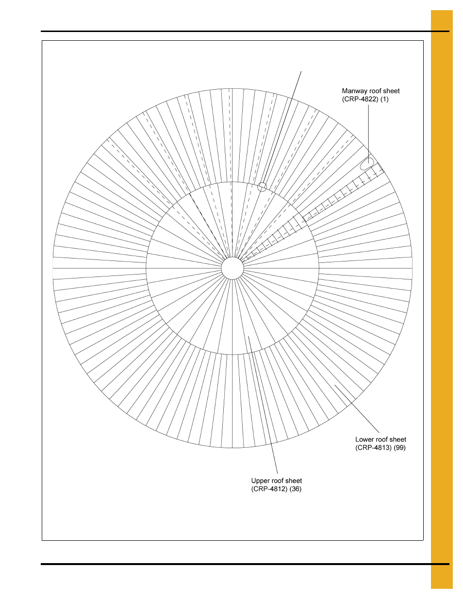 75' roof assembly instructions | Grain Systems Special Roofs PNEG-RE75-H User Manual | Page 19 / 26