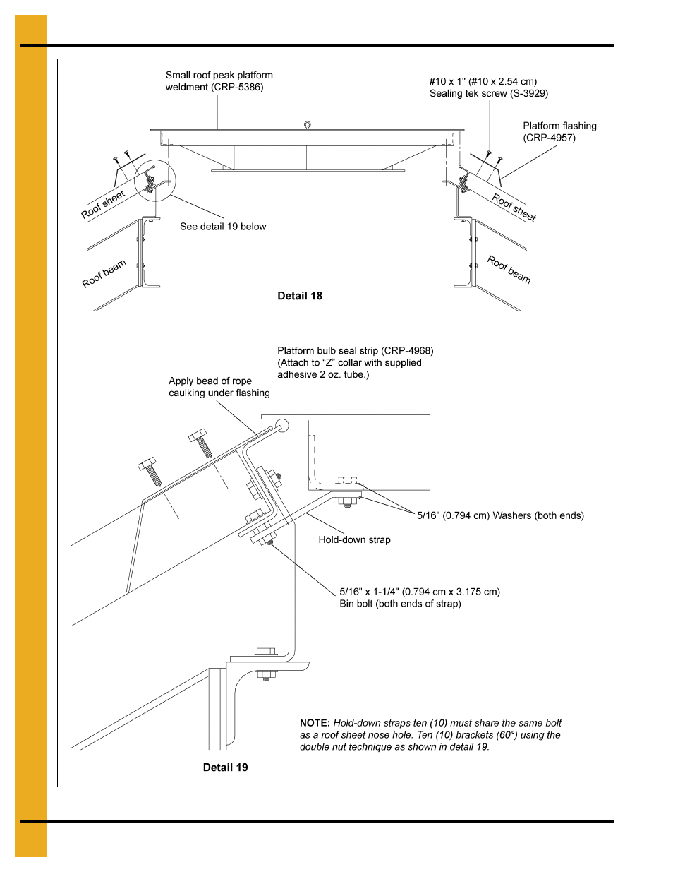 75' roof assembly instructions | Grain Systems Special Roofs PNEG-RE75-H User Manual | Page 22 / 26