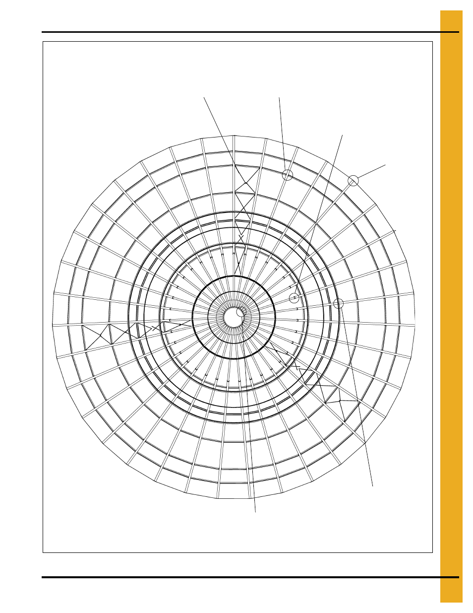 105' roof assembly instructions, Chapter 3 105' roof assembly instructions | Grain Systems Bin Accessories PNEG-1847 User Manual | Page 11 / 26