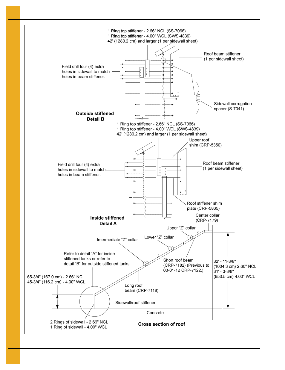 105' roof assembly instructions | Grain Systems Bin Accessories PNEG-1847 User Manual | Page 12 / 26