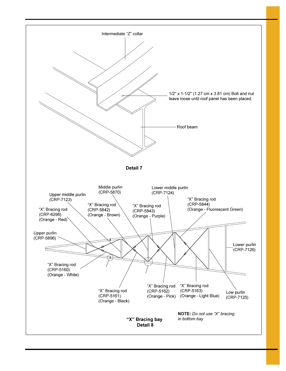 105' roof assembly instructions | Grain Systems Bin Accessories PNEG-1847 User Manual | Page 17 / 26