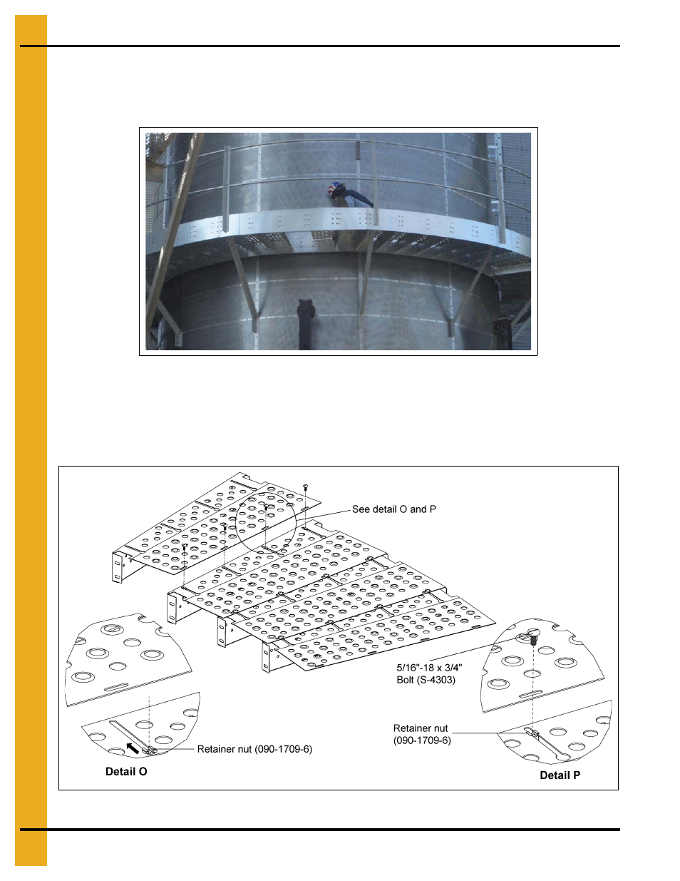 Installing planks at jack pole locations | Grain Systems PNEG-1853 User Manual | Page 26 / 78