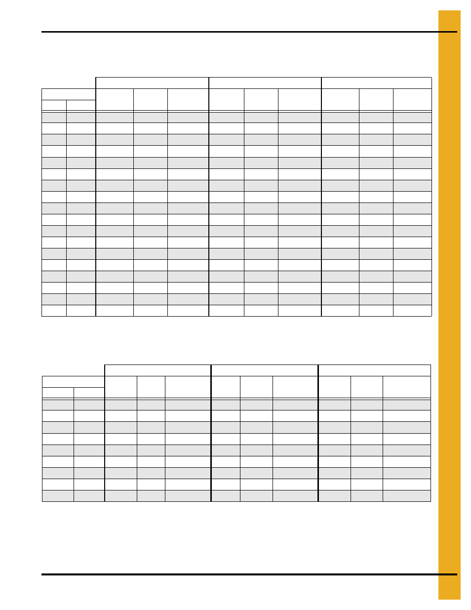 Drying time table…… 4 and d320 (continued), Drying time table | Grain Systems PNEG-1915 User Manual | Page 11 / 90