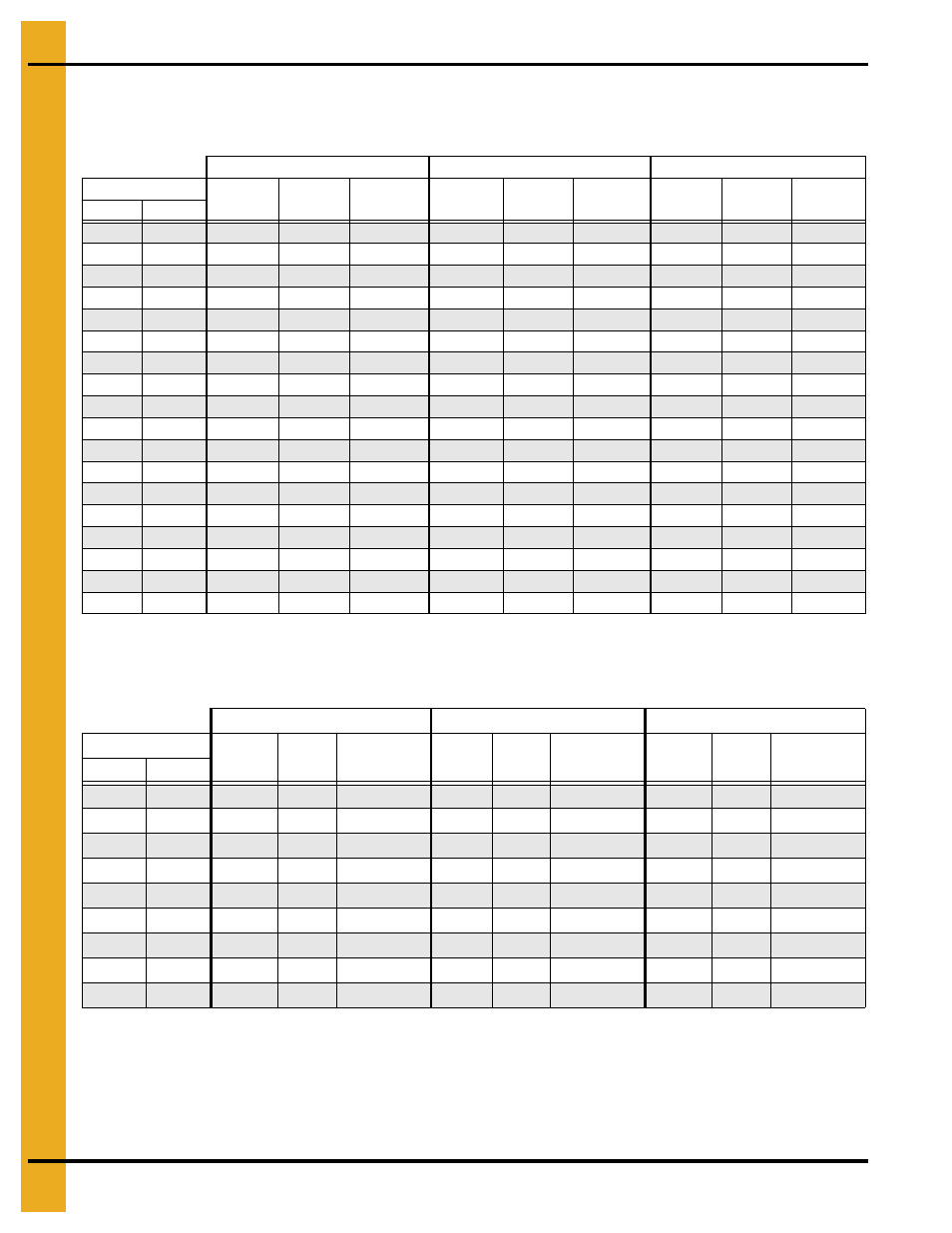 Drying time table…… 6 and d370 (continued), Drying time table | Grain Systems PNEG-1915 User Manual | Page 14 / 90
