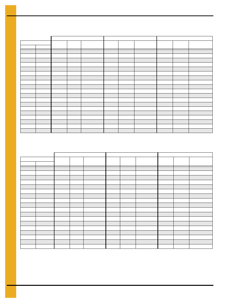 Drying time table…… 8 and d400, Drying time table | Grain Systems PNEG-1915 User Manual | Page 16 / 90