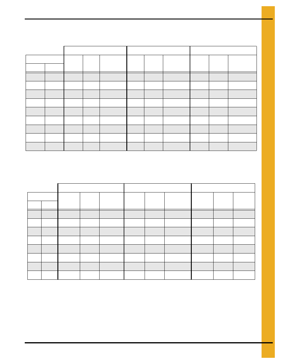 Drying time table…… 6 and d601 (continued), Drying time table | Grain Systems PNEG-1915 User Manual | Page 27 / 90