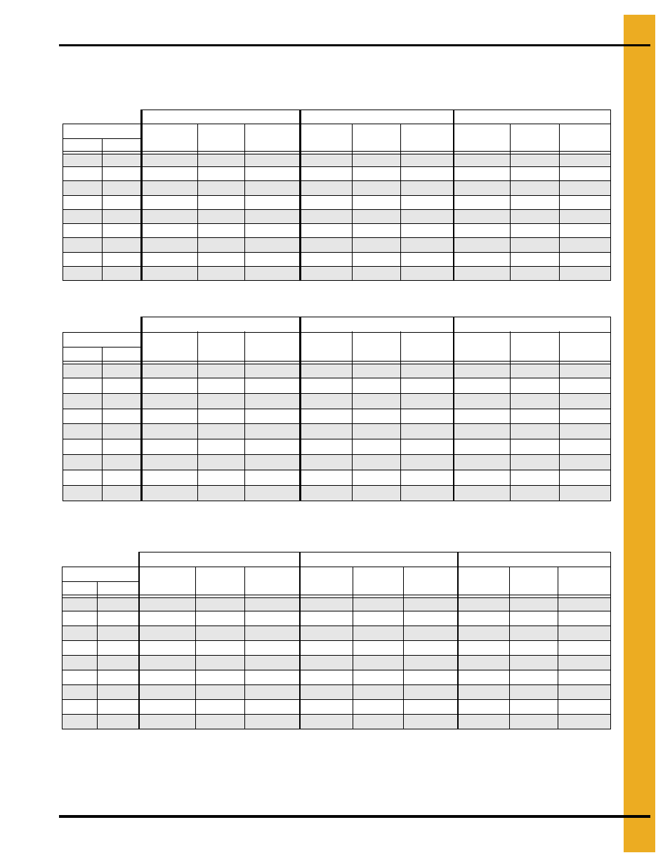 Drying time table | Grain Systems PNEG-1915 User Manual | Page 31 / 90