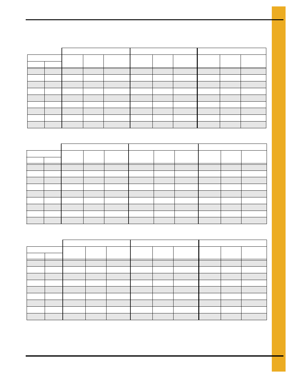 Drying time table | Grain Systems PNEG-1915 User Manual | Page 39 / 90