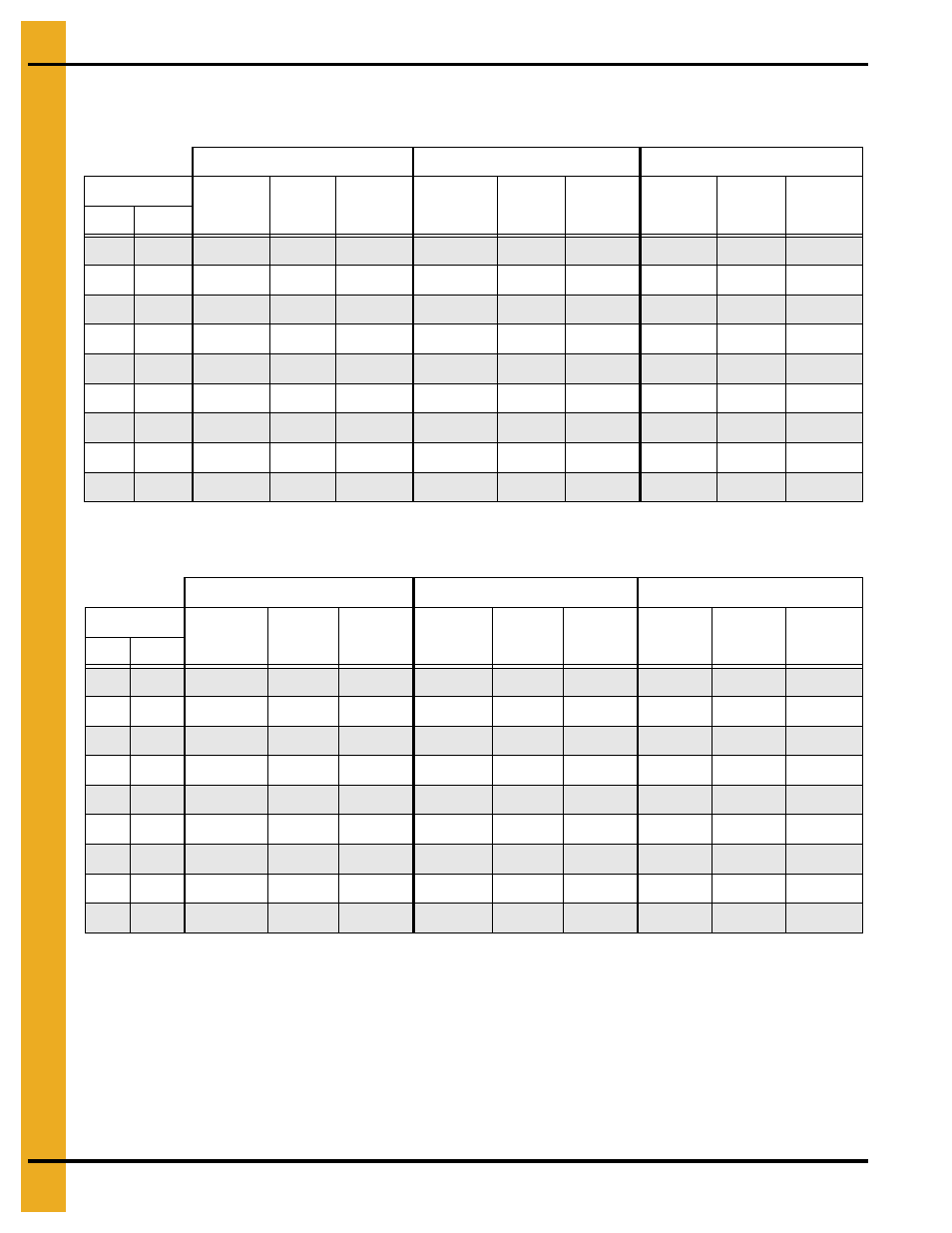 Drying time table | Grain Systems PNEG-1915 User Manual | Page 52 / 90