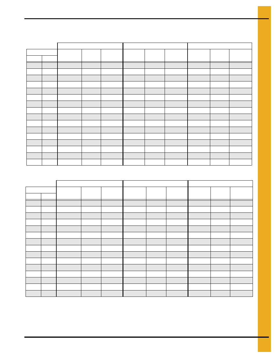 Drying time table…… 8 and 3182, Drying time table | Grain Systems PNEG-1915 User Manual | Page 53 / 90