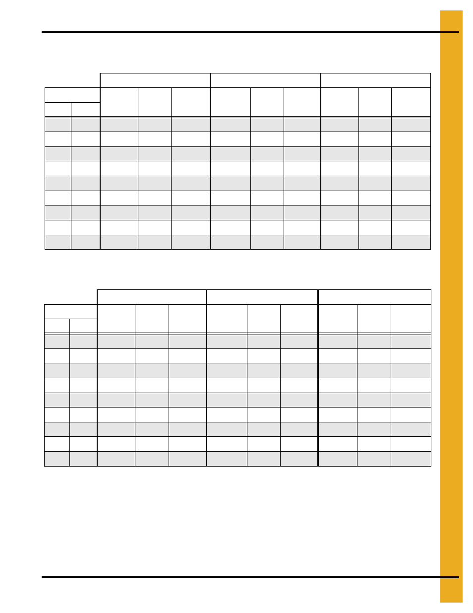 Drying time table | Grain Systems PNEG-1915 User Manual | Page 55 / 90