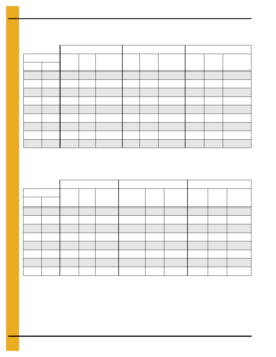 Drying time table…… 8 and d190 (continued), Drying time table | Grain Systems PNEG-1915 User Manual | Page 6 / 90
