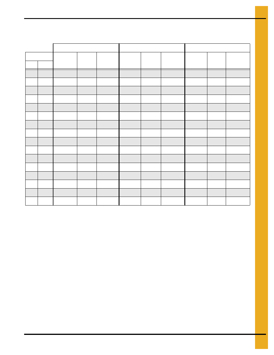 Drying time table…… 0 and 1000, Drying time table | Grain Systems PNEG-1915 User Manual | Page 65 / 90