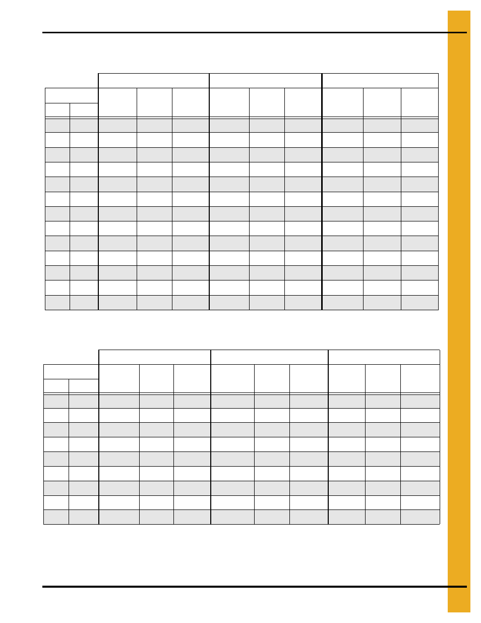 Drying time table | Grain Systems PNEG-1915 User Manual | Page 69 / 90