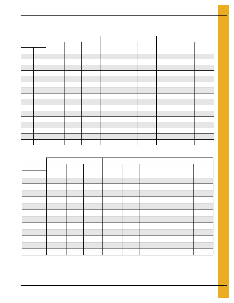 Drying time table…… 8 and 4183, Drying time table | Grain Systems PNEG-1915 User Manual | Page 71 / 90