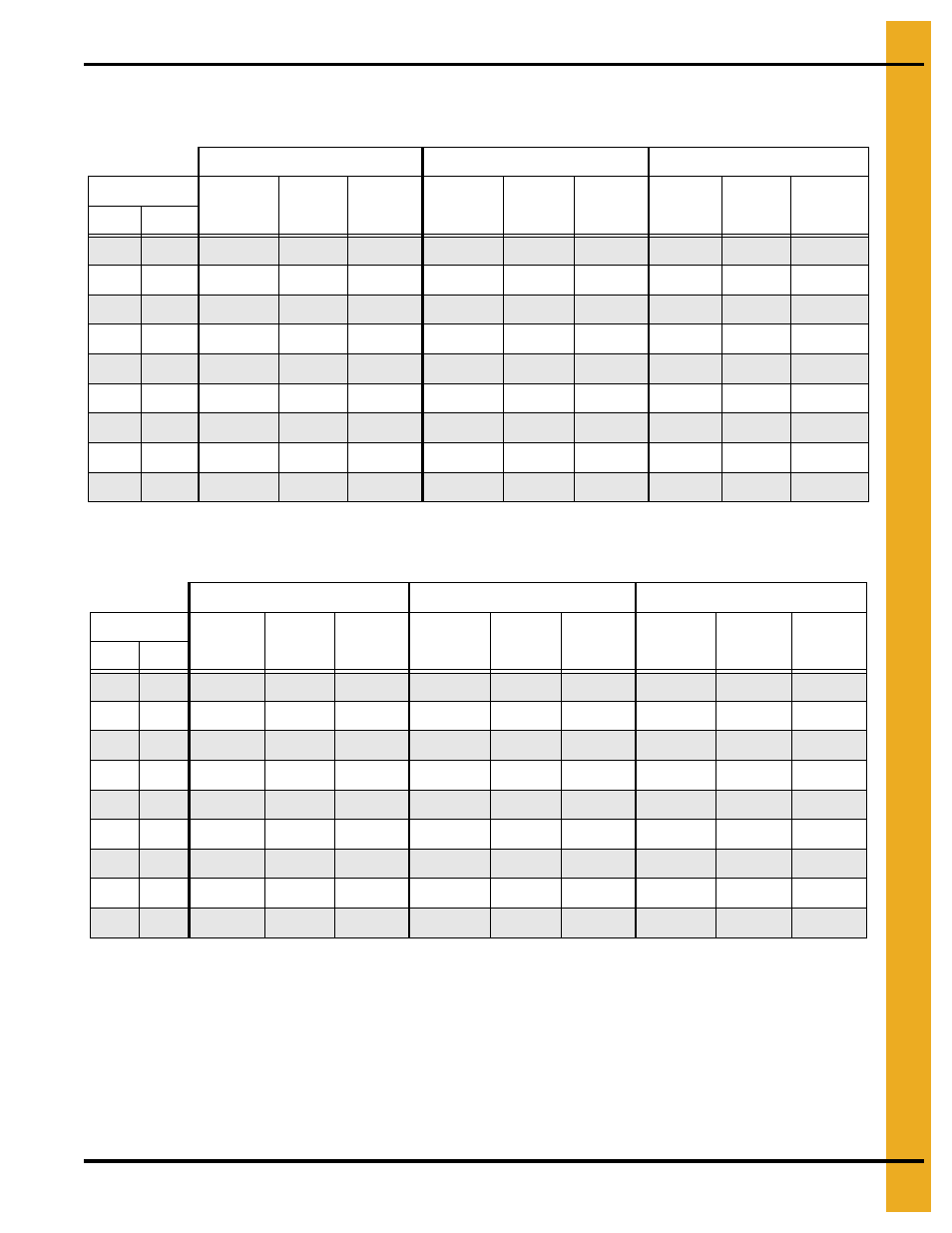 Drying time table | Grain Systems PNEG-1915 User Manual | Page 73 / 90