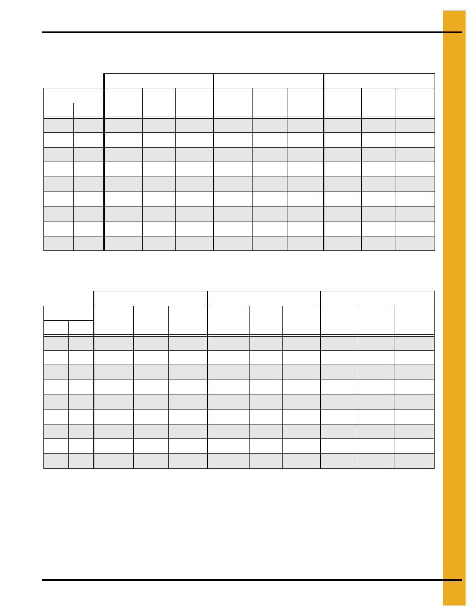 Drying time table | Grain Systems PNEG-1915 User Manual | Page 79 / 90