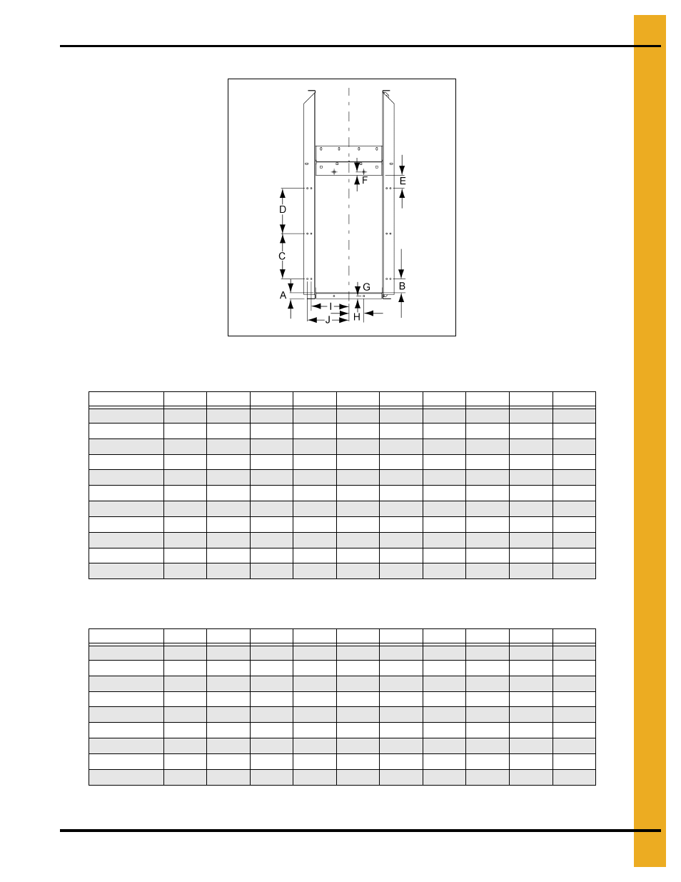 Discharge bolt pattern dimensions, Fan specifications | Grain Systems PNEG-163-08 User Manual | Page 21 / 78