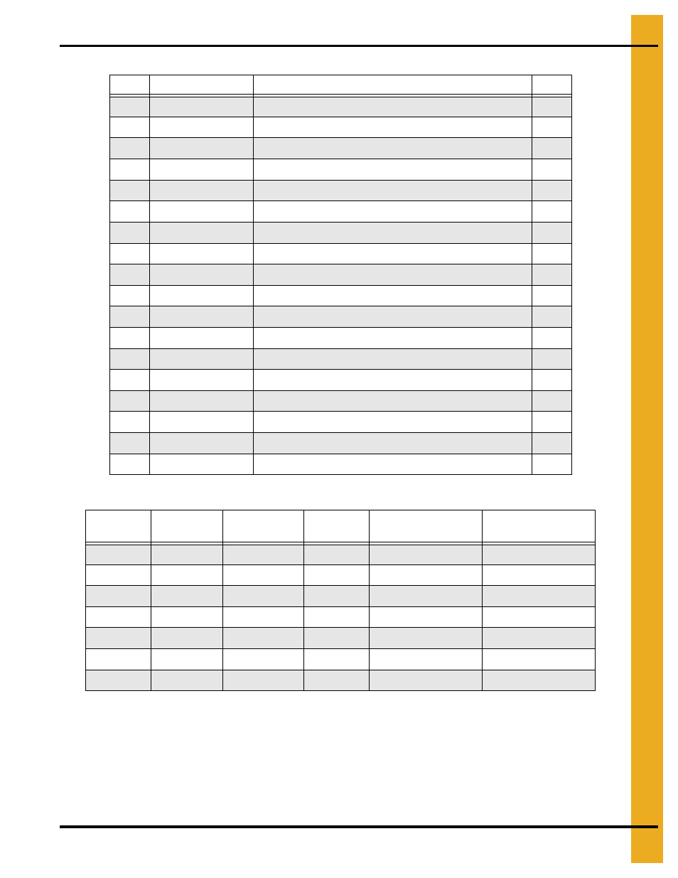 Parts list | Grain Systems PNEG-163-08 User Manual | Page 53 / 78