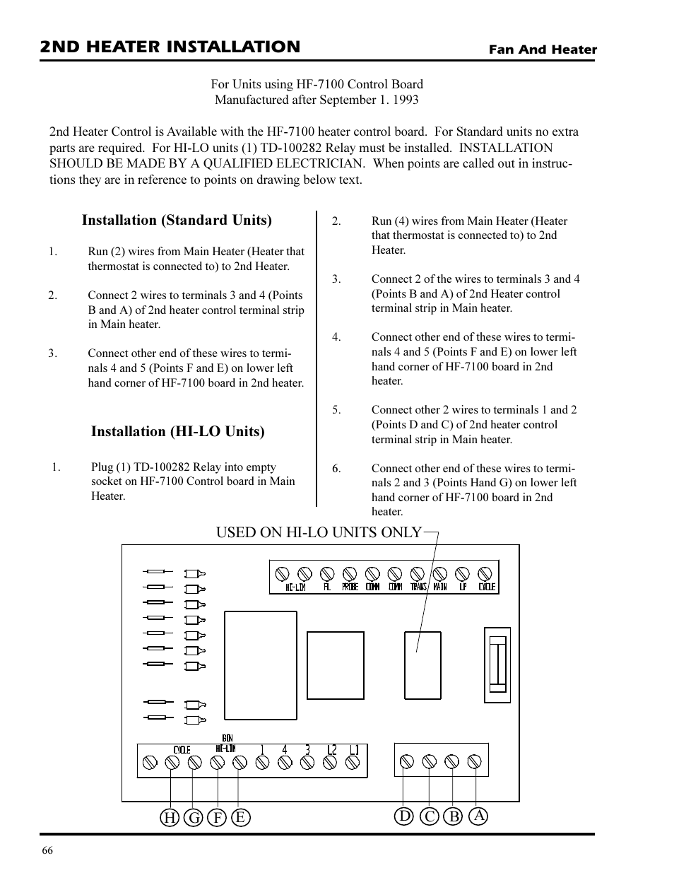 2nd heater installation | Grain Systems PNEG-377 User Manual | Page 66 / 98