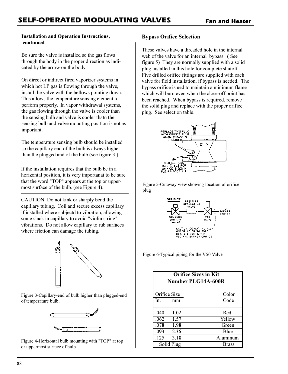 Self-operated modulating valves | Grain Systems PNEG-377 User Manual | Page 88 / 98