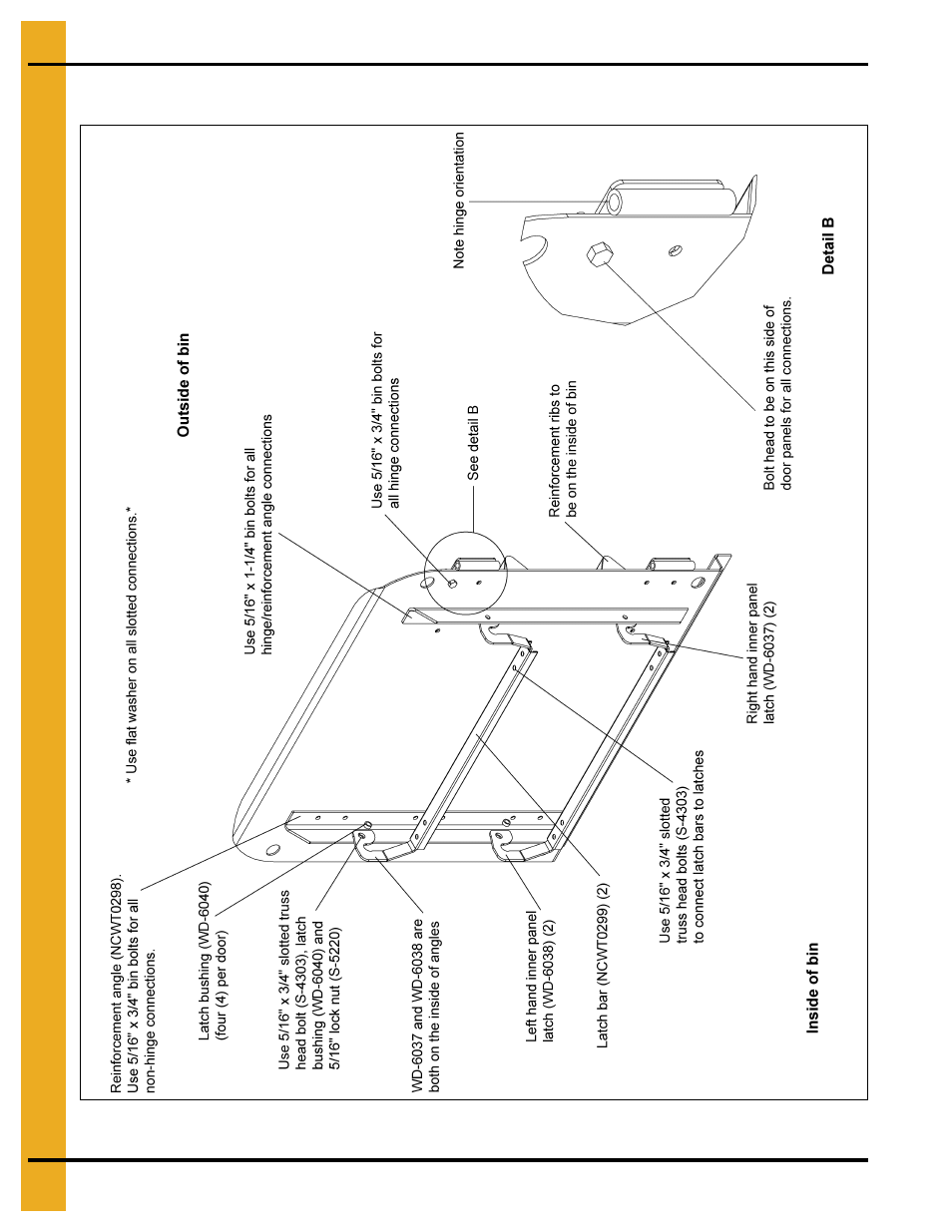 Top inner panel assembly | Grain Systems Bin Accessories PNEG-1364 User Manual | Page 18 / 24