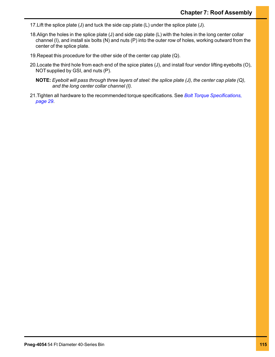 Grain Systems Tanks PNEG-4054 User Manual | Page 115 / 164