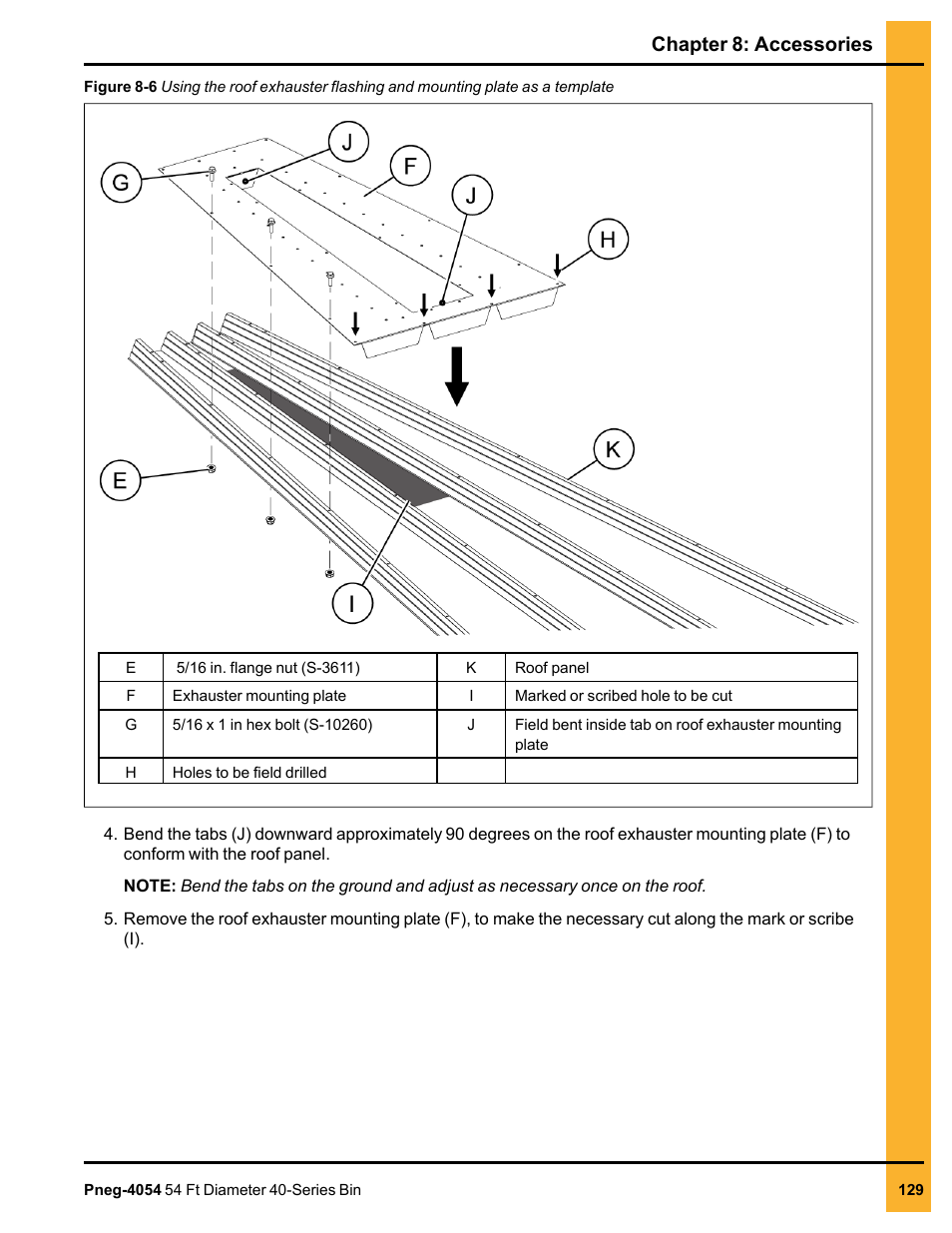 Chapter 8: accessories | Grain Systems Tanks PNEG-4054 User Manual | Page 129 / 164