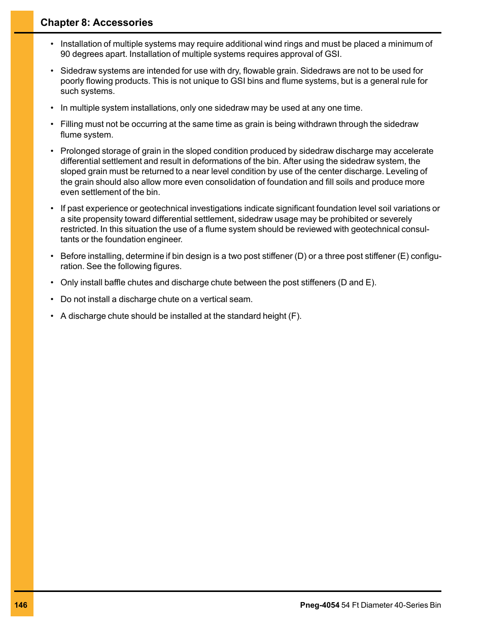 Grain Systems Tanks PNEG-4054 User Manual | Page 146 / 164