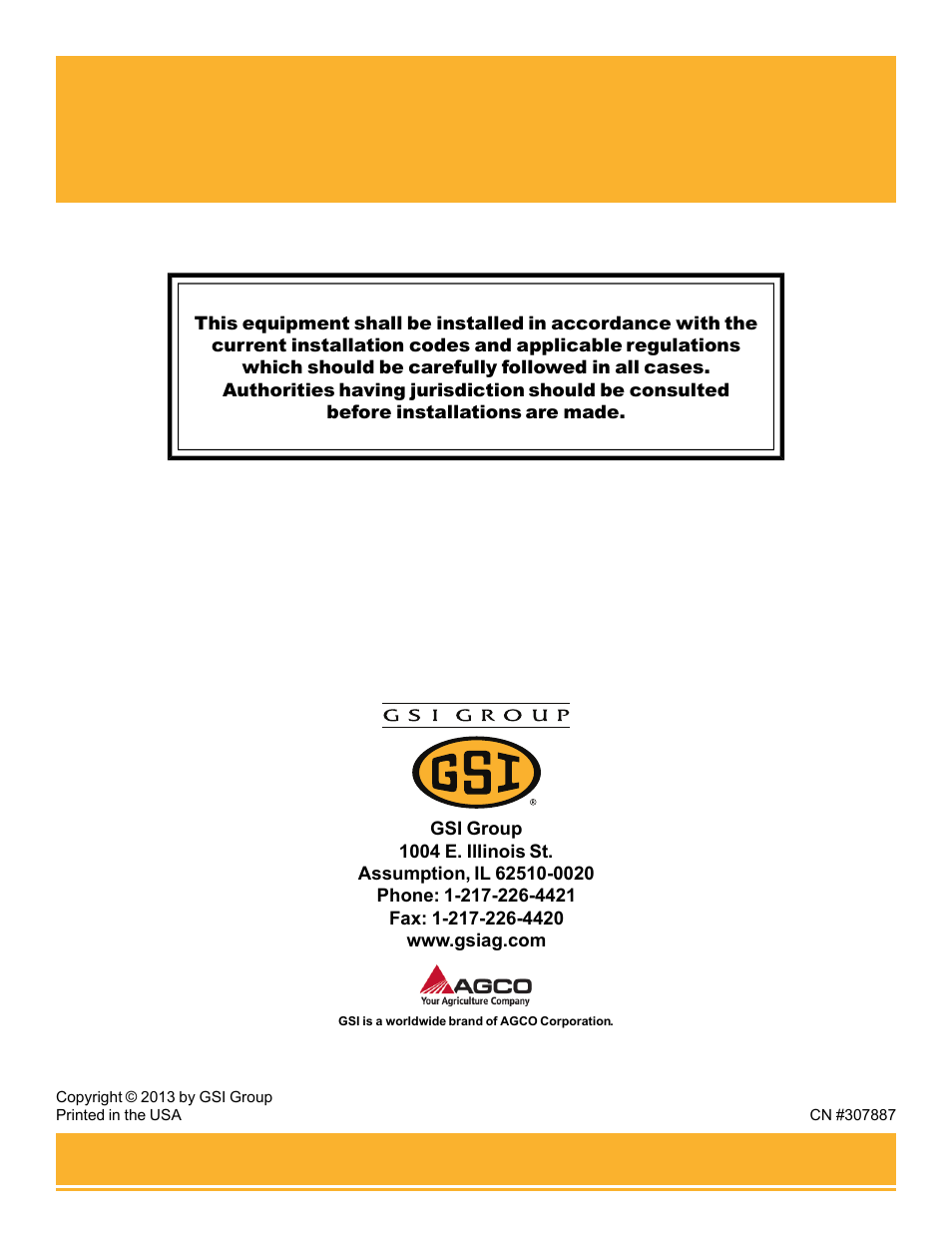 Grain Systems Tanks PNEG-4054 User Manual | Page 164 / 164