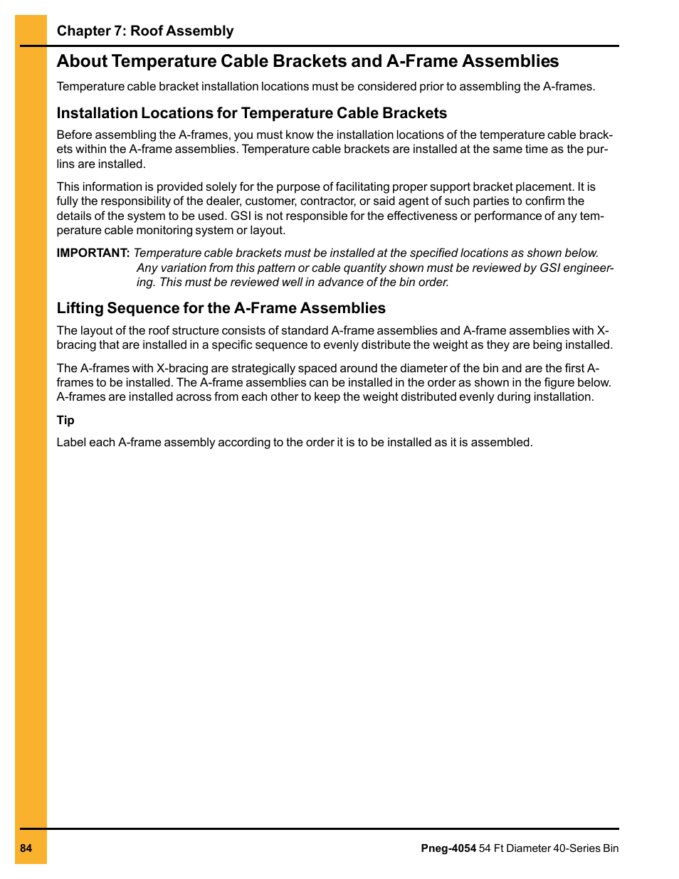 Grain Systems Tanks PNEG-4054 User Manual | Page 84 / 164