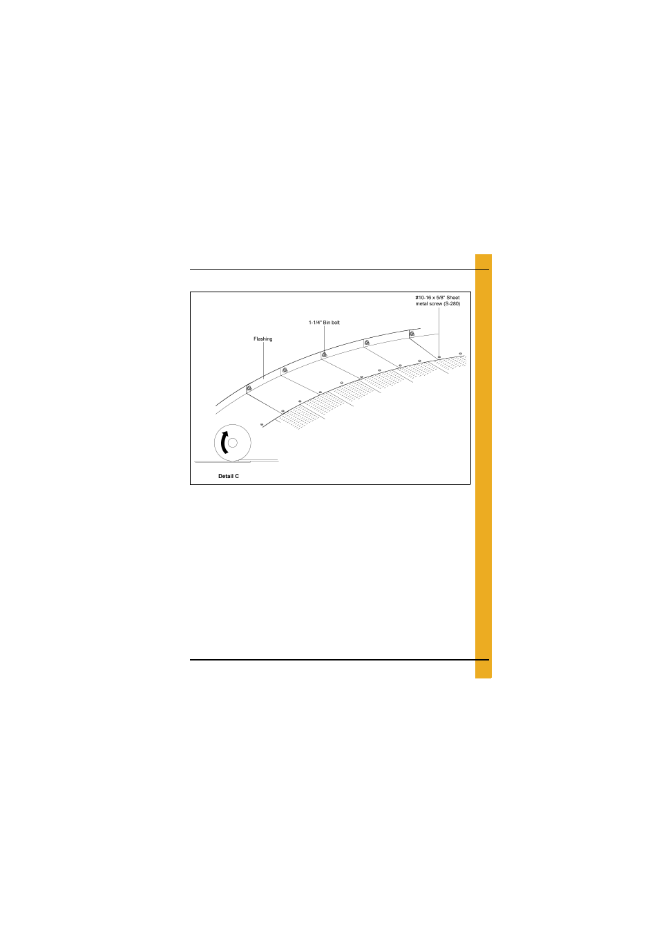 Flooring - planks, Chapter 5 flooring - planks, Flashing installation | Grain Systems Bin Flooring PNEG-1821 User Manual | Page 21 / 36