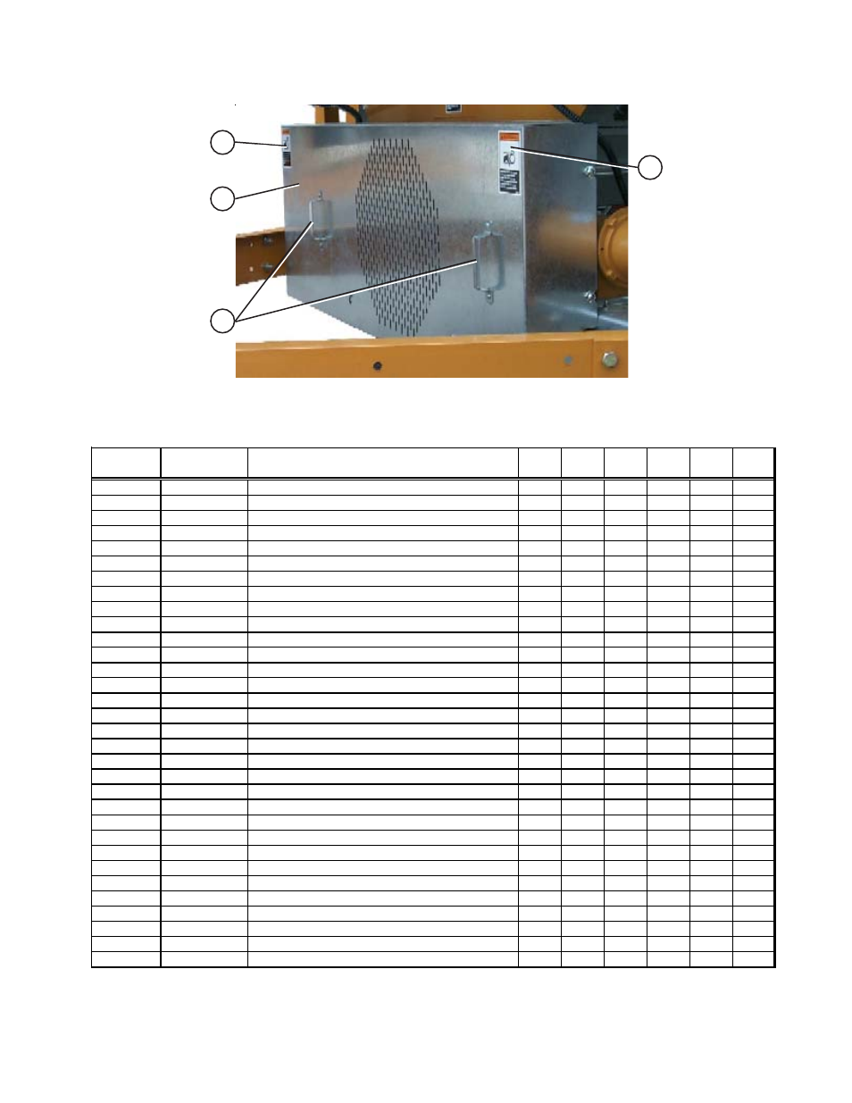 Bottom auger and metering roll drive guard, Bottom auger drive | Grain Systems PNEG-1616 User Manual | Page 27 / 70
