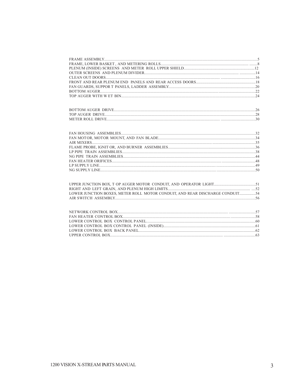 Grain Systems PNEG-1616 User Manual | Page 3 / 70
