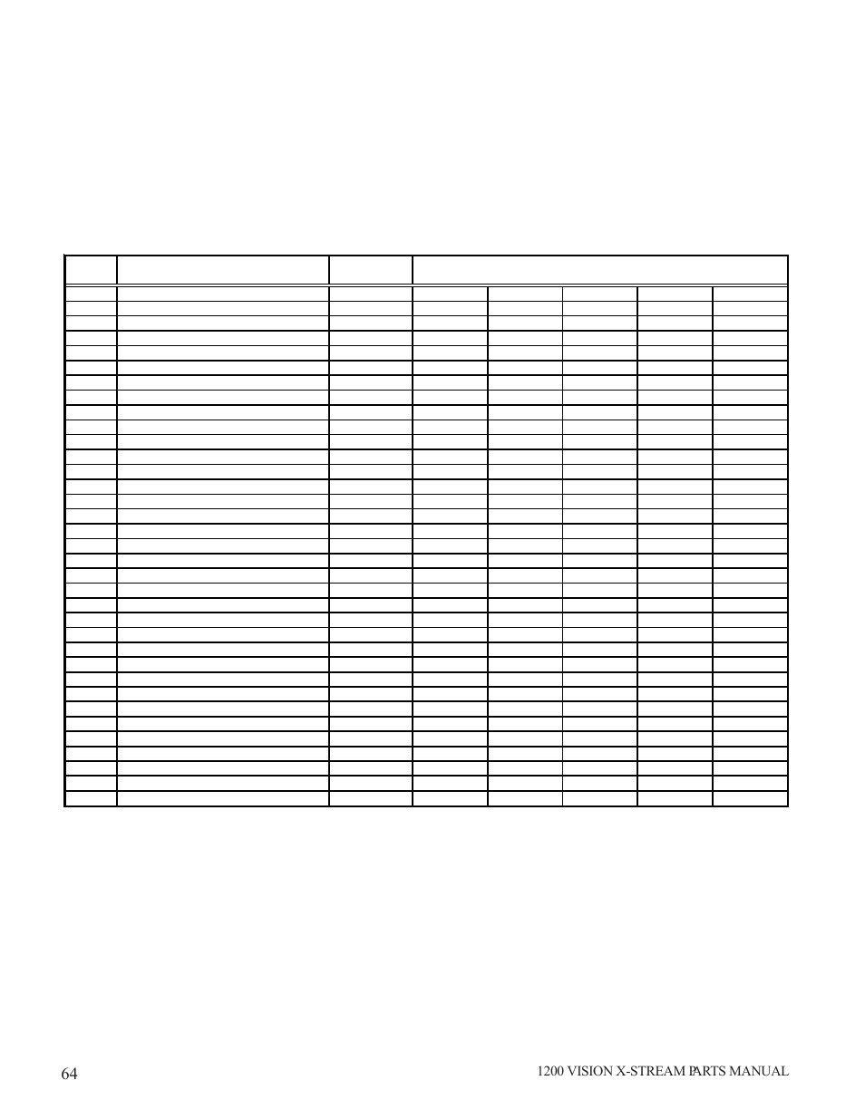Upper control box component part numbers | Grain Systems PNEG-1616 User Manual | Page 64 / 70
