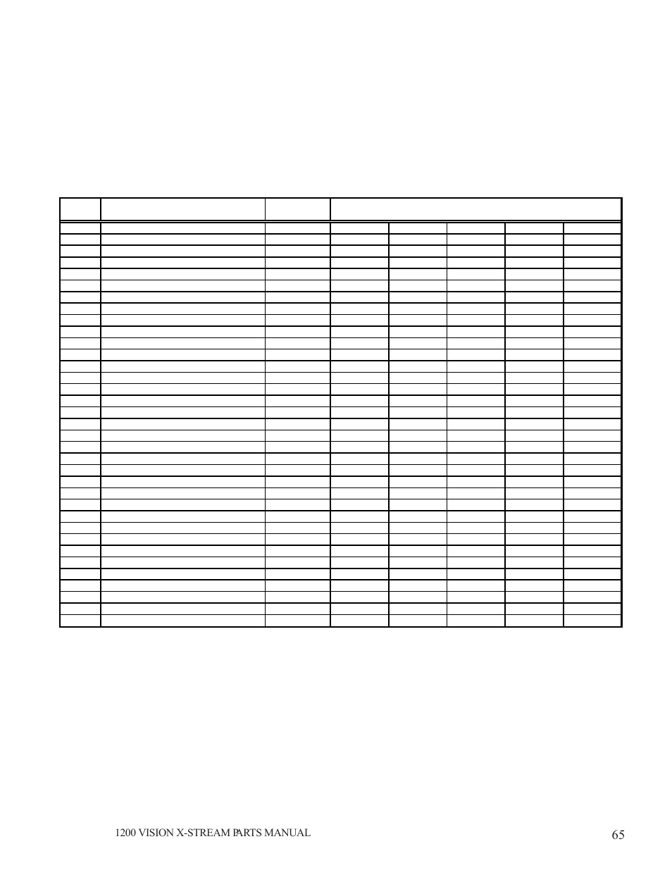 Upper control box component part numbers | Grain Systems PNEG-1616 User Manual | Page 65 / 70