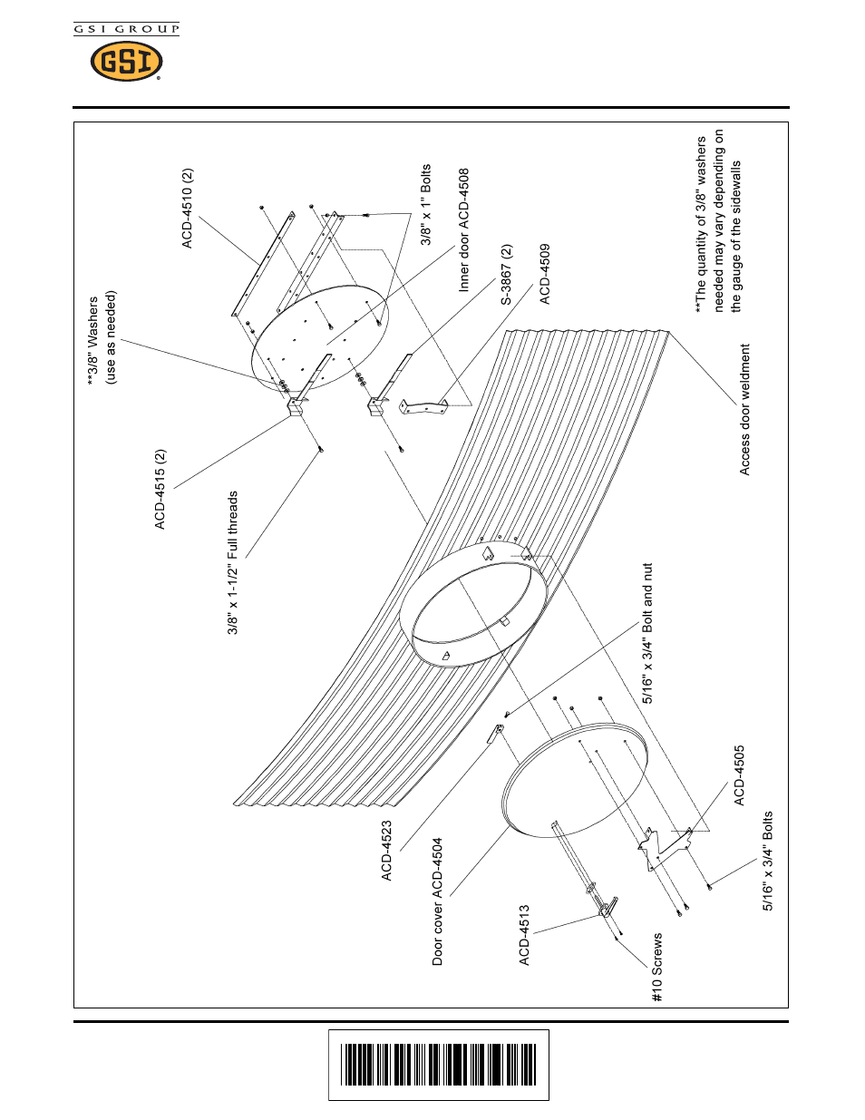 Grain Systems Bin Accessories PNEG-325 User Manual | 2 pages