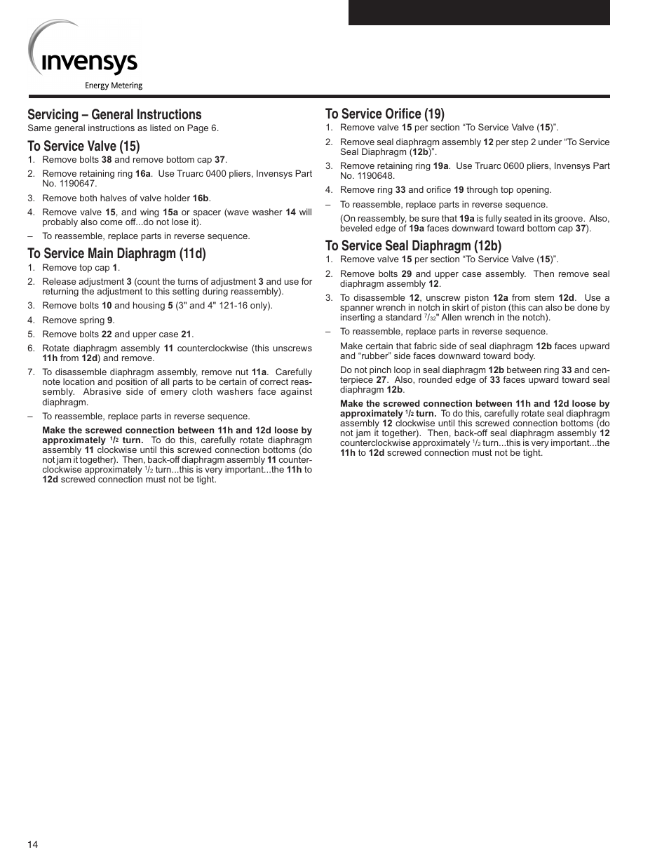 Servicing – general instructions | Grain Systems PNEG-526 User Manual | Page 178 / 192
