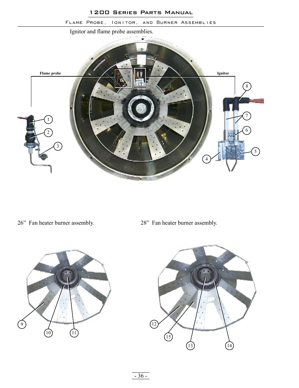 1200 series parts manual | Grain Systems PNEG-1342 User Manual | Page 36 / 72