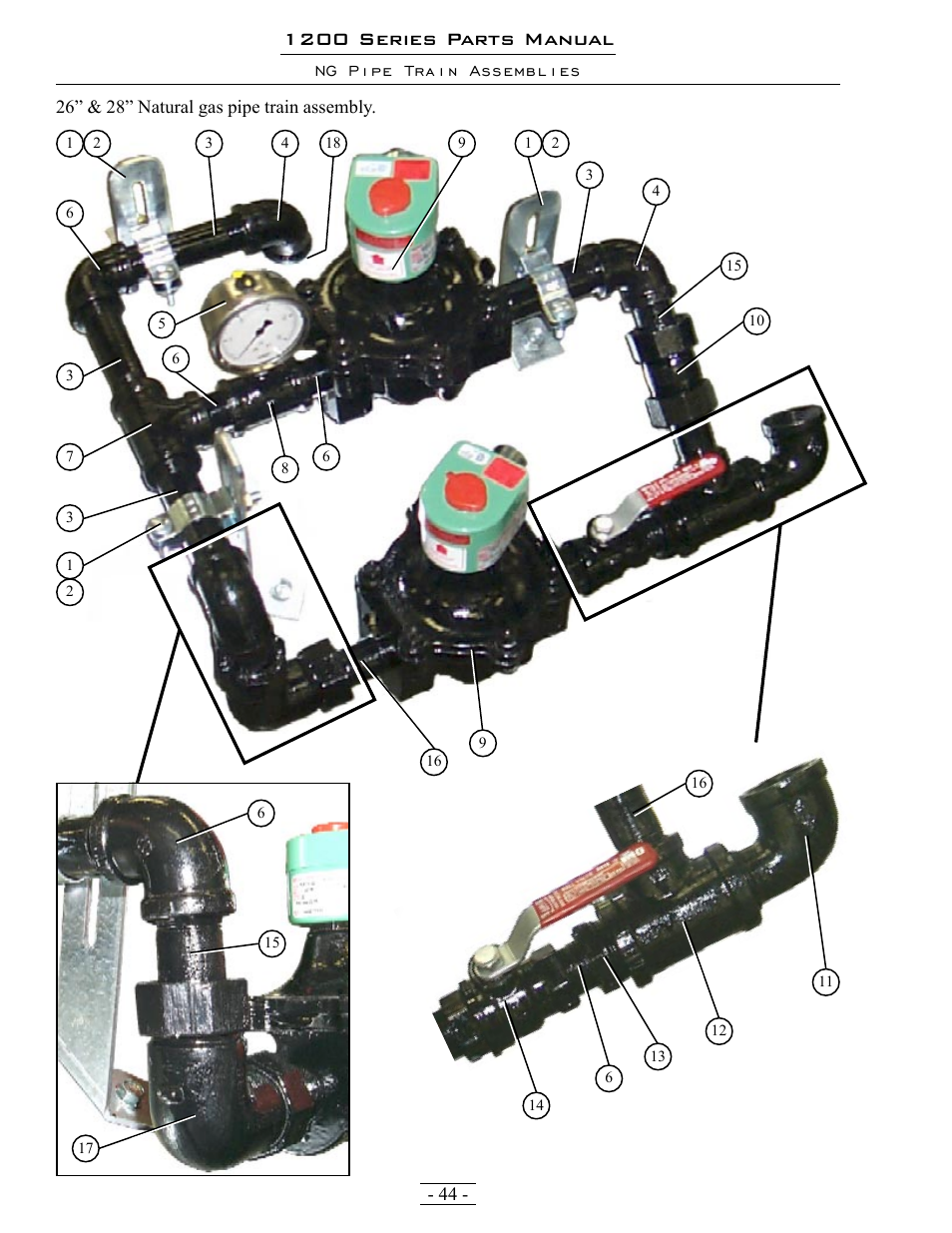 1200 series parts manual | Grain Systems PNEG-1342 User Manual | Page 44 / 72