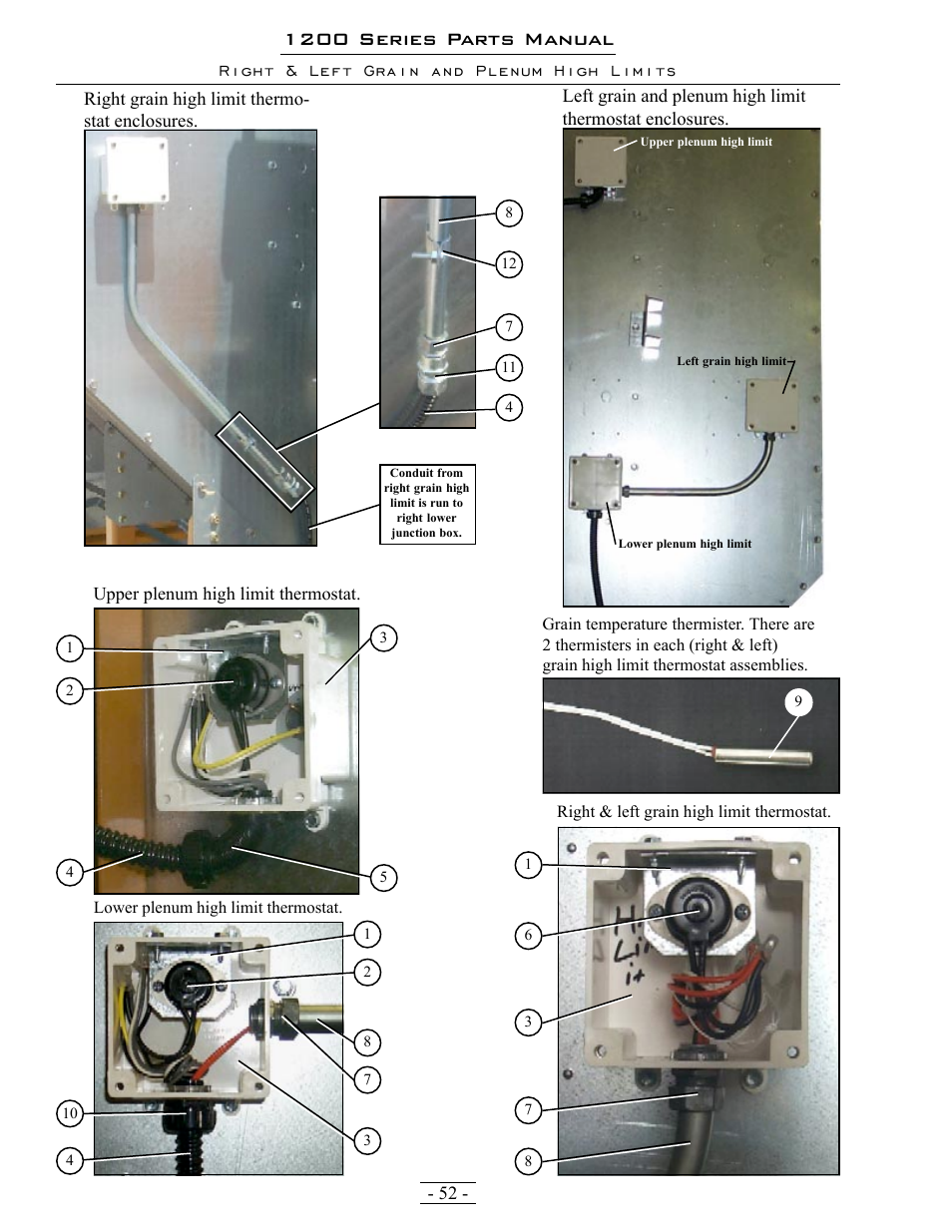 1200 series parts manual | Grain Systems PNEG-1342 User Manual | Page 52 / 72