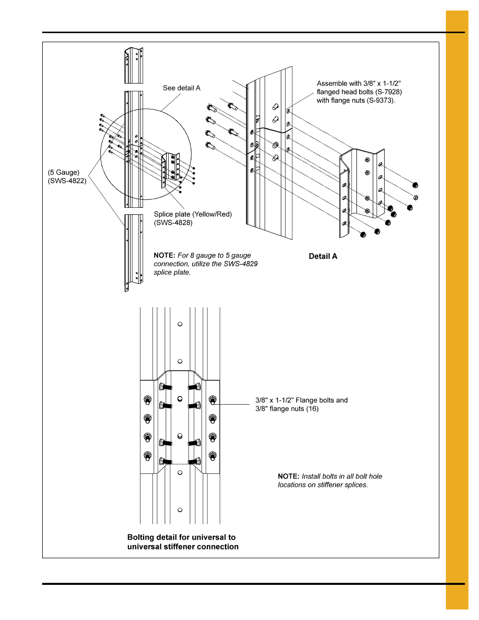 4" wcl commercial tank stiffener instructions | Grain Systems Tanks PNEG-1400 User Manual | Page 33 / 54