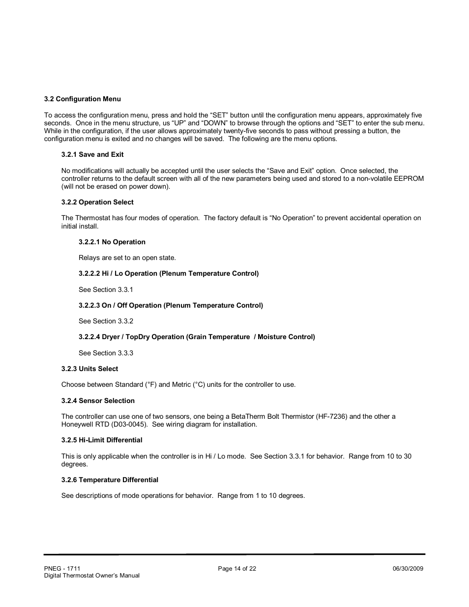 Grain Systems PNEG-1711 User Manual | Page 14 / 22