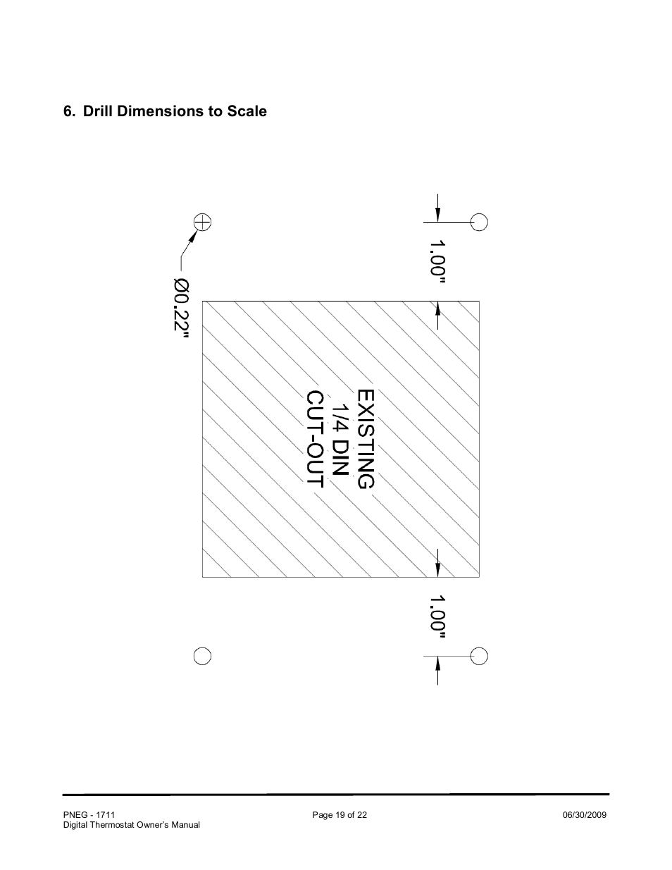 Drill dimensions to scale | Grain Systems PNEG-1711 User Manual | Page 19 / 22