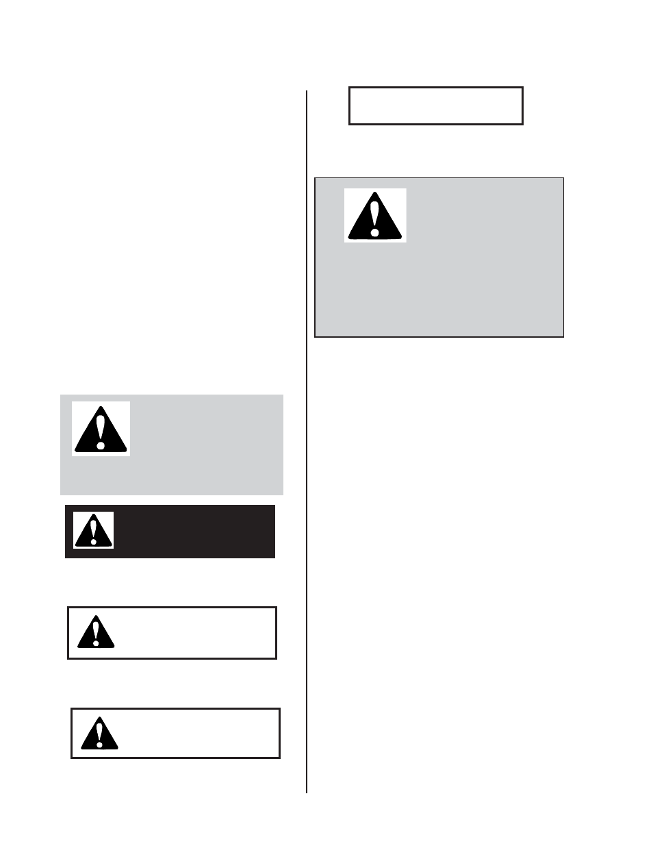 Danger, Warning caution, Caution | Grain Systems PNEG-583 User Manual | Page 6 / 24
