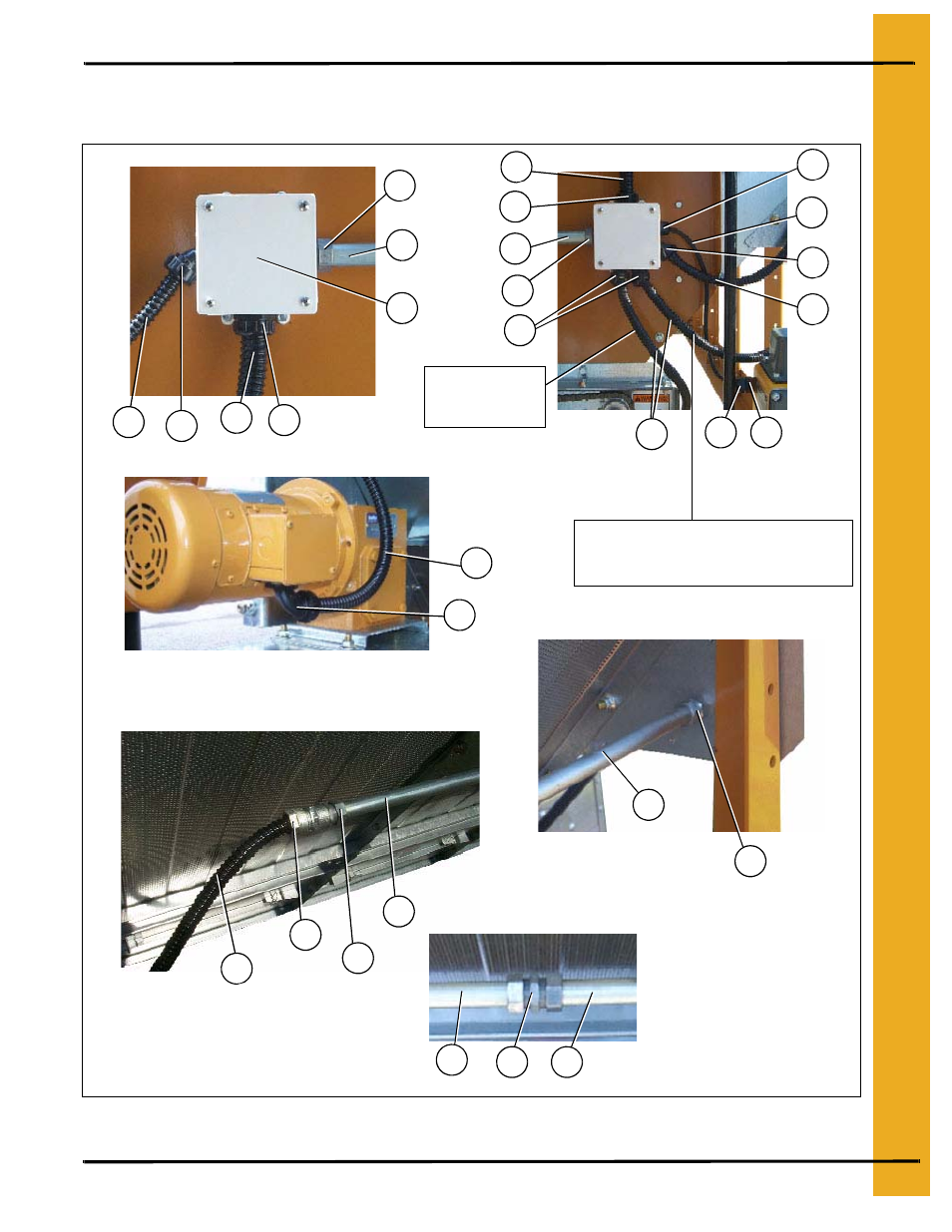 Dryer electrical conduits | Grain Systems PNEG-545 User Manual | Page 49 / 70