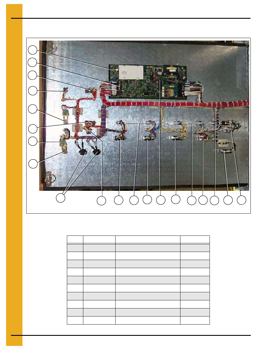Lower control box control panel (inside), Control boxes | Grain Systems PNEG-545 User Manual | Page 56 / 70