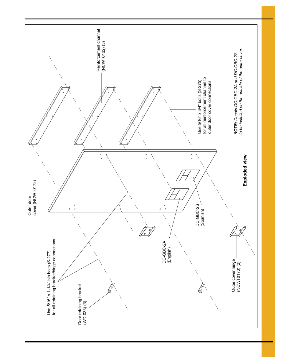 Assembly drawings | Grain Systems Bin Accessories PNEG-1760 User Manual | Page 25 / 30