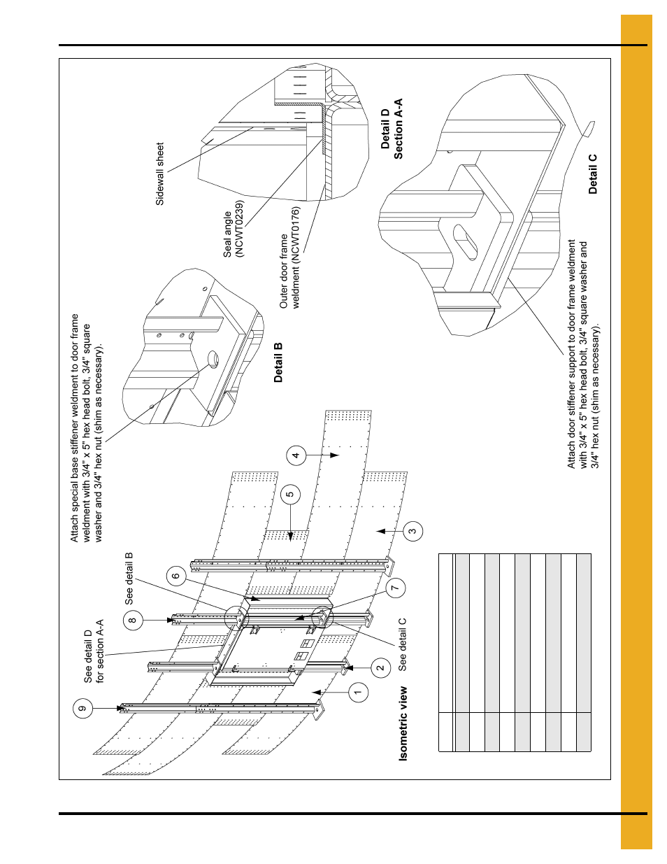 Assembly drawings | Grain Systems Bin Accessories PNEG-1330 User Manual | Page 27 / 30